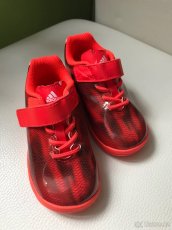 Dětské červené tenisky adidas-NOVÉ ,vel.22 - 3