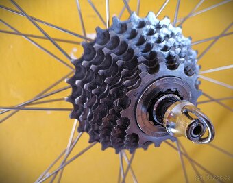 zapletená kola Mavic MA2, náboje Dura Ace - 3