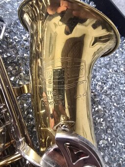 Alt saxofon B&S Bundy II – po generálce, nový lak i podlep - 3