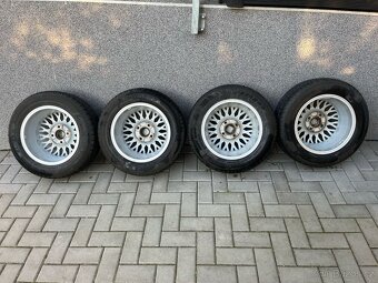 BBS 14" 4x108 Audi 80/90 - zánovní pneu - 3