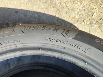 16"zánovní letní pneu Michelin 195/55/16 3600Kč/4ks - 3