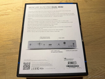 OWC Mercury Elite Pro Dual mini - externí HW RAID box - 3