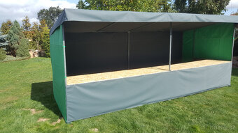 Prodejní stánek 200x400cm kompletní - 3