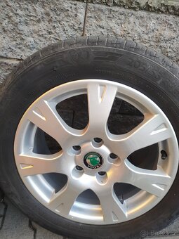 ALU disky Škoda originál 5x112 r16 - 3