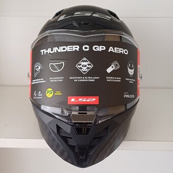 Silniční přilba LS2 Thunder C GP Aero Carbon - 3