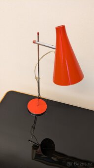 Lampa J.Hůrka a stolek Jiroutek opaxit sklo - 3