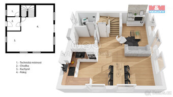 Prodej novostavby rodinného domu, 104 m², Kladno, Švermov - 3
