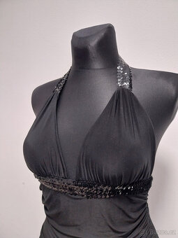 Luxusní top s flitry - vel. M/L - 3
