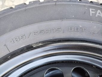Dacia Renault zimni komplet 4x100 R15 + 185/65/15 - 3