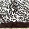 Úpletové -legins kalhoty hnede - 3