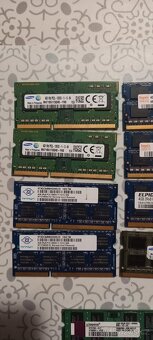 Operační paměť - RAM, 8 kusů 4GB, jeden kus 2 GB - 3