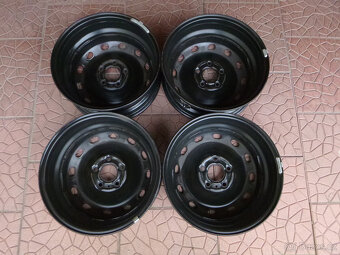 Plechové disky orig Renault Trafic 5x114,3 6Jx16 ET50 TPMS - 3