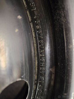 Plechové disky 6Jx15 H, 4x108 - zánovní - 3