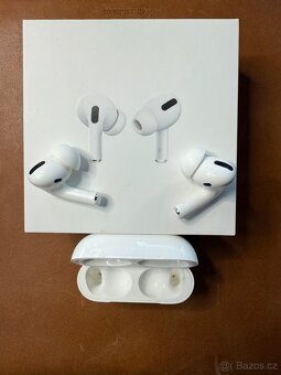 Apple Airpods Pro - orginální v perfektním stavu s fakturou - 3
