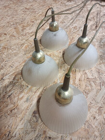 Starožitný retro lustr Honsel - 3