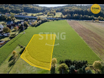 Prodej stavebního pozemku 4000 m2 v Mokrých Lazcích,, 133837 - 3