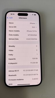 Apple iPhone 15 Pro 128GB, Blue Titanium - 3