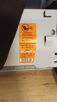 Autosedačka Britax Versafix 9-18kg - 3