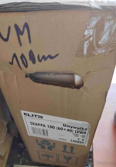 Veliké umyvadlo s odkládací plochou nové - 3