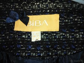 Slušivé modré sáčko na zip zn. BIBA - 3