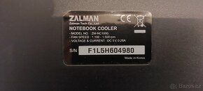 Chladící podložka pod notebook Zalman ZM-NC1000 - 3