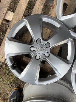 17" ALU kola – 5x112R 17 Audi tmavé ET48 - 3