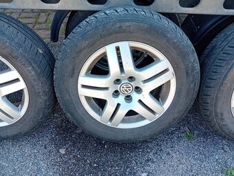 Alu kola 5x100 r15 s pneu 195/65r15 - 3