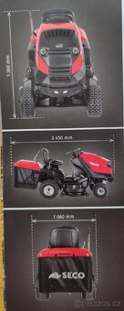 Prodám zahradní traktůrek Zn. SECO Challenger MJ model 2022, - 3