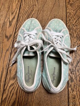 Plátěné tenisky Pepe Jeans, vel. 38 - 3