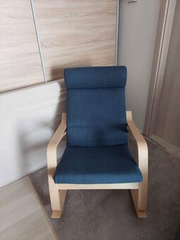 Houpací křeslo IKEA POÄNG - rám + čalounění - 3