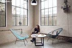 Retro křeslo acapulco - 3