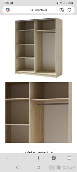 Šatní skříň Split ze Sconta - 3