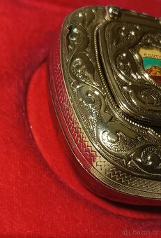 vintage kapesní popelník Ges. Gesch. Cortina. - 3