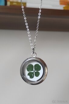 Řetízek s pravým čtyřlístkem (číslo 2) - 3