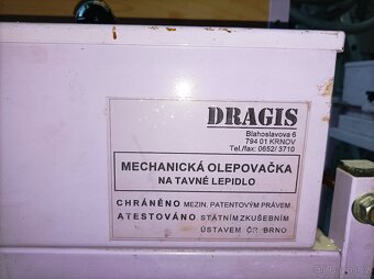 Mechanická olepovačka ABS hran Dragis - 3