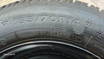 Zimní kola VW originál 165/70 R14 Dunlop
Text inzerátu - 3