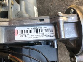 Ventilátor Ebmpapst a plynová armatura Honeywell - 3