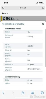 Žebřinový radiátor - 3