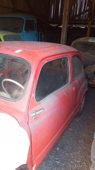 Fiat 600 první model protivítr - 3
