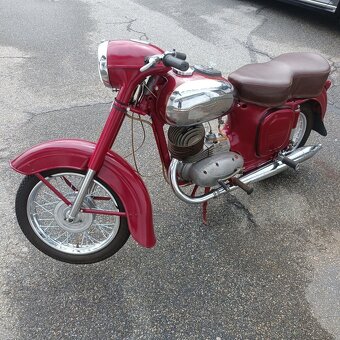 Jawa 125/355 rok 1958 s Německým TP - 3