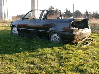 VW GOLF 3 Cabrio - ABF 2,0i 16v karoserie - 3