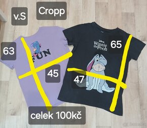 Trička dívčí - 3