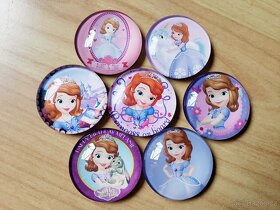 Nové velké magnetky princezna Sofie dárek dekorace - 3