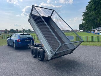 Bržděný sklopný přívěs Saris s klecí 2000 kg, nová STk - 3