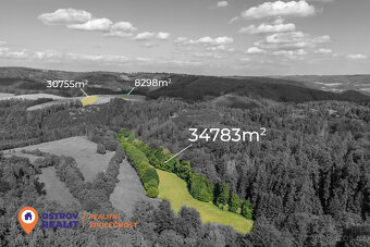 Prodej souboru zemědělských pozemků, 73 836 m², Městečko Trn - 3