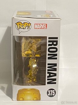 Funko Pop Iron Man (Marvel Studios 10 let) – Zlatá edice, č - 3