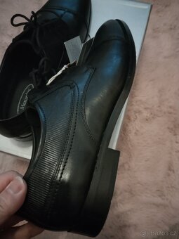 Mercedes pánské nové společenské kožené boty velikost 44 - 3