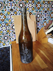 Stará pivní láhev Protivín - hnědá - 3