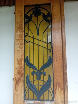 Dveře s ručně kovanou výplní - 3