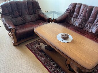 Prodám koženou sedací soupravu - 3